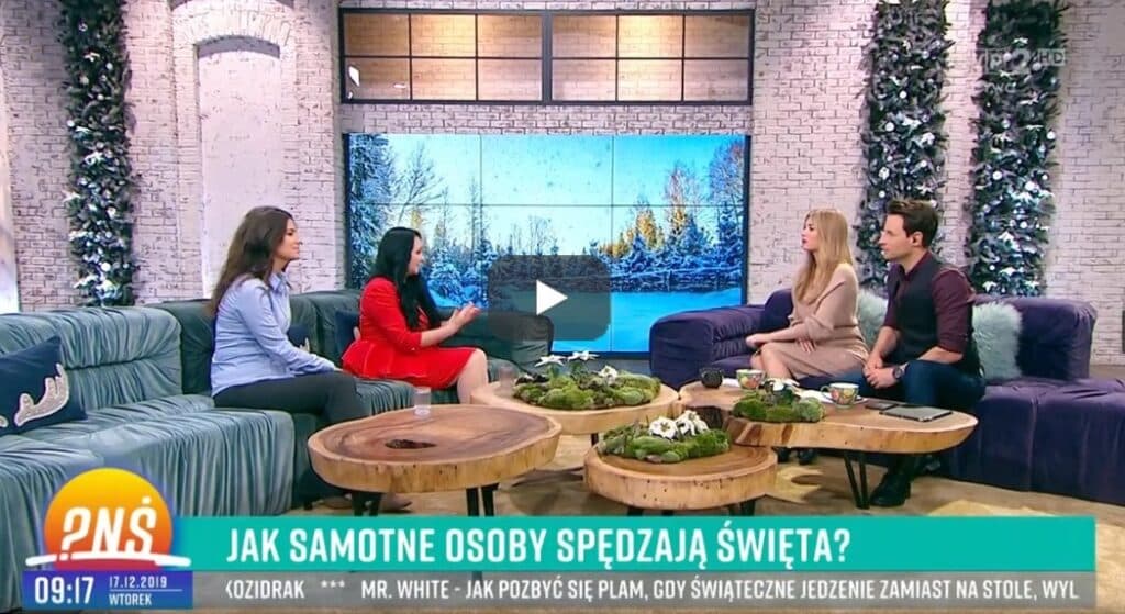 Występ Swatki Anny w mediach — pytanienasniadanie.tvp.pl: jak samotni spedzaja swieta